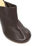 Detail View - Click To Enlarge - BOTTEGA VENETA - Stretch Leather Slip-on Heeled Mules