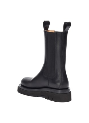  - BOTTEGA VENETA - Platform Lug Sole Leather Chelsea Boots