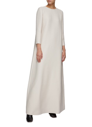 Figure View - Click To Enlarge - THE ROW - CREW NECK MAXI FLARE DRESS