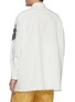 Back View - Click To Enlarge - LOEWE - Oversized Pansies Print Double Gauze Shirt