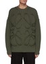 Main View - Click To Enlarge - LOEWE - Cable Anagram Wool Sweater