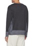 Back View - Click To Enlarge - LOEWE - Anagram Embroidered Duo-tone V-neck Wool Sweater