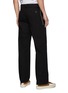 Back View - Click To Enlarge - LOEWE - Contrast Side Stitch Straight Leg Cotton Pants