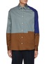 Main View - Click To Enlarge - LOEWE - Relaxed fit patchwork shirt