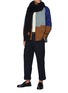 Figure View - Click To Enlarge - LOEWE - Relaxed fit patchwork shirt
