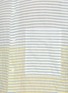  - LOEWE - Contrast Striped Panel Patch Pocket Oversize Cotton Blend Shirt