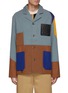 Main View - Click To Enlarge - LOEWE - Multi-Coloured Patchwork Cotton Drill Work Jacket