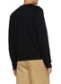Back View - Click To Enlarge - LOEWE - Craft Logo Embroidered Cotton Fleece Sweatshirt