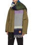 Figure View - Click To Enlarge - LOEWE - Multi-Colour Striped Mohair Scarf