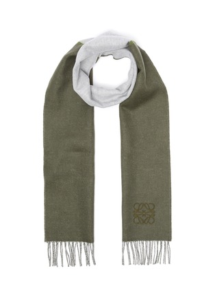 Main View - Click To Enlarge - LOEWE - Window' Anagram Wool Scarf