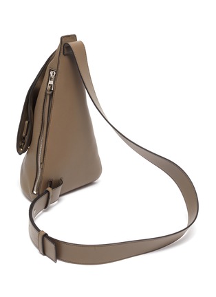 Detail View - Click To Enlarge - LOEWE - ANTON SLING' FOLD OVER LEATHER BUMBAG