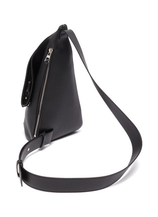 Detail View - Click To Enlarge - LOEWE - ANTON SLING' FOLD OVER LEATHER BUMBAG