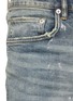  - PURPLE BRAND - Paint Splatter Wrinkled Effect Denim Skinny Jeans