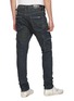 Back View - Click To Enlarge - PURPLE BRAND - Side Cargo Pocket Wash Denim Skinny Jeans