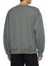 Back View - Click To Enlarge - YOKE - Pipping Detailed Cotton Oversized Sweatshirt