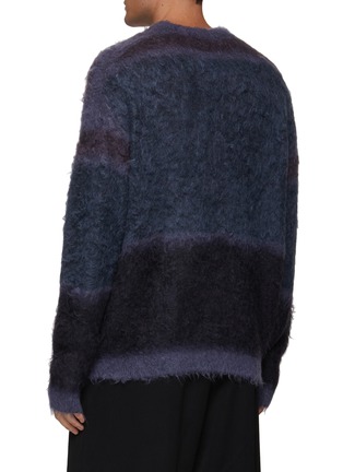 Back View - Click To Enlarge - YOKE - Rothko' Colourblock Oversized Sweater