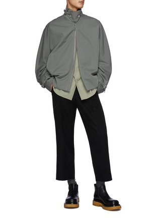 Figure View - Click To Enlarge - YOKE - Buttoned Pockets Wool Gurhka Pants