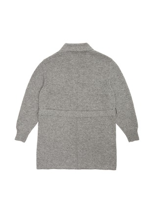Figure View - Click To Enlarge - THE ROW - LONG SLEEVES BELTED KIDS CARDIGAN