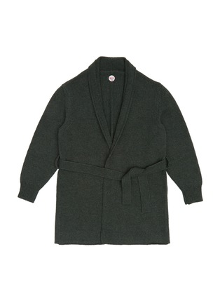 Main View - Click To Enlarge - THE ROW - LONG SLEEVES BELTED KIDS CARDIGAN