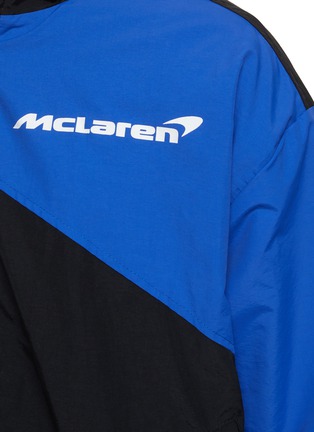  - RHUDE - x McLaren Colourblock Logo Print Flight Jacket