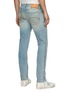 RHUDE - Paint Splatter Whiskered Denim Skinny Jeans