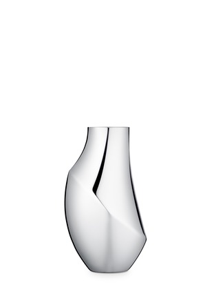 Main View - Click To Enlarge - GEORG JENSEN - Flora medium stainless steel vase