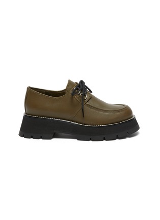 Main View - Click To Enlarge - 3.1 PHILLIP LIM - Derby Lace Up Leather Loafers