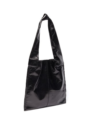 Detail View - Click To Enlarge - 3.1 PHILLIP LIM - Accidental Messenger Glaze Leather Tote Bag