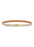 Main View - Click To Enlarge - LOEWE - L buckle leather belt