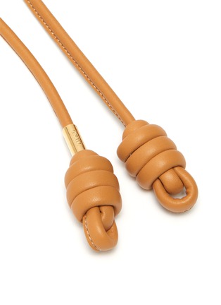 Detail View - Click To Enlarge - LOEWE - Flamenco' Double Strand Leather Knot Belt