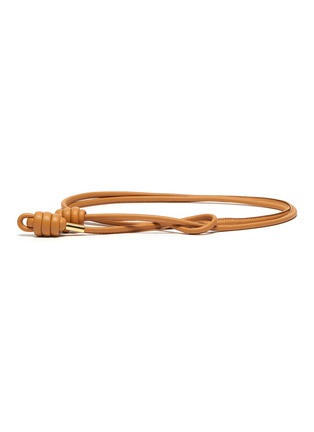 Main View - Click To Enlarge - LOEWE - Flamenco' Double Strand Leather Knot Belt