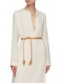 Figure View - Click To Enlarge - LOEWE - Flamenco' Double Strand Leather Knot Belt
