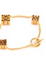 Detail View - Click To Enlarge - LOEWE - Anagram chain link bracelet