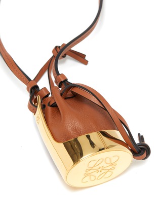 Detail View - Click To Enlarge - LOEWE - Air Balloon Pouch Leather Necklace