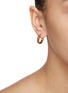 Back View - Click To Enlarge - LOEWE - Asymmetric anagram earrings