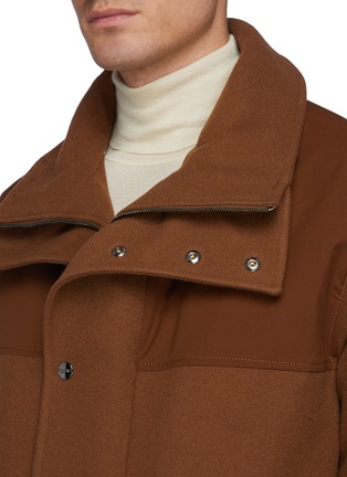 Detail View - Click To Enlarge - HERNO - Detachable Hood Herno-Tech Jacket