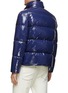 Back View - Click To Enlarge - HERNO - Reflective High Neck Puffer Jacket