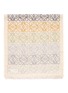 Detail View - Click To Enlarge - LOEWE - Anagram Grid Wool Silk Cashmere Blend Scarf