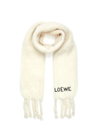 Main View - Click To Enlarge - LOEWE - Mohair Woll Blend Scarf