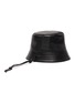 Figure View - Click To Enlarge - LOEWE - Strap Detail Leather Bucket Hat