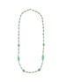Main View - Click To Enlarge - LANE CRAWFORD VINTAGE ACCESSORIES - Green Glass Bead Necklace
