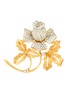 Main View - Click To Enlarge - LANE CRAWFORD VINTAGE ACCESSORIES - Diamanté flower brooch