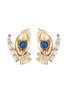 Main View - Click To Enlarge - LANE CRAWFORD VINTAGE ACCESSORIES - Mazer diamanté earrings