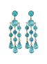 Main View - Click To Enlarge - LANE CRAWFORD VINTAGE ACCESSORIES - Wiesner diamanté chandelier earrings
