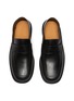 Detail View - Click To Enlarge - LOEWE - Contrast Heel Panel Leather Loafers