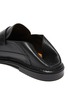  - LOEWE - Contrast Heel Panel Leather Loafers