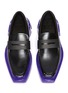 Detail View - Click To Enlarge - BOTH - Leather Dipped Rubber Sole Gang Square Toe Platform Loafer