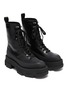 Detail View - Click To Enlarge - BOTH - Gao Combat Platform Leather Boots