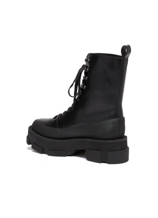  - BOTH - Gao Combat Platform Leather Boots