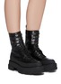 Figure View - Click To Enlarge - BOTH - Gao Combat Platform Leather Boots